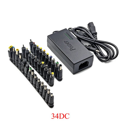 96W Universal AC Laptop Power Adapter 12V 15V 16V 18V 19V 4.5A 20V 24V Charger For Dell For Toshiba  ForAsus For Acer For Lenovo