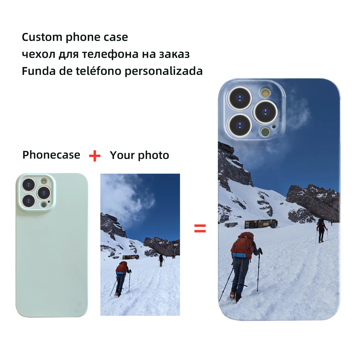 Customized Film Hard Phone Case for iPhone 16 15 14 13 12 Pro Max Plus  X XR XS 11 Cover Personalized Design Picture DIY Photo