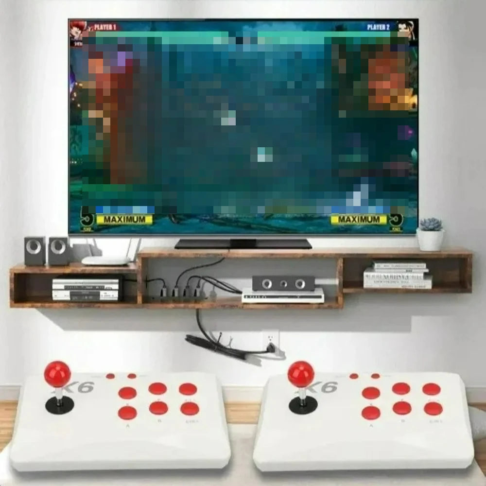 New X6 Video Game Console 4K HD 64GB 2.4G Wireless Double Rocker TV Game Stick 20000 Retro Games Consolas