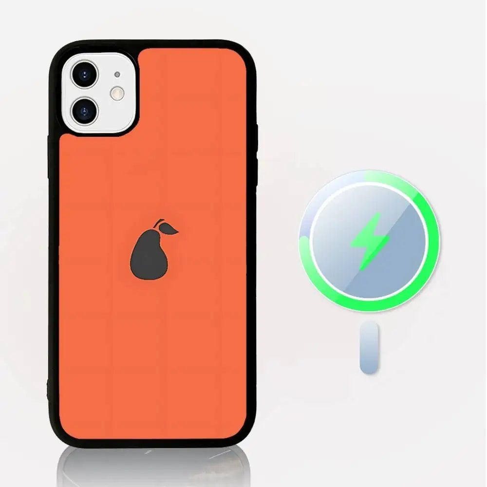 Icarly Pear Logo For Magsafe Case for iPhone 17 16 Pro Max 15 14 Plus 13 12 11 Wireless Charging Phone Cover