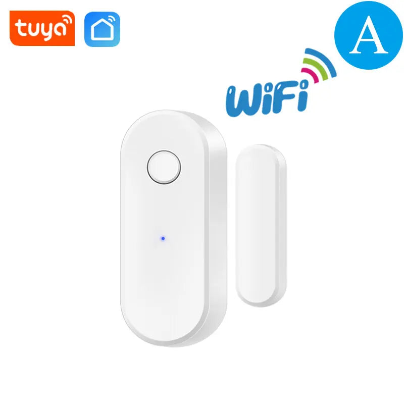Tuya Smart WiFi Door Sensor Home Security Alarm Open / Close Window Detector APP Remote Control For Alexa Google