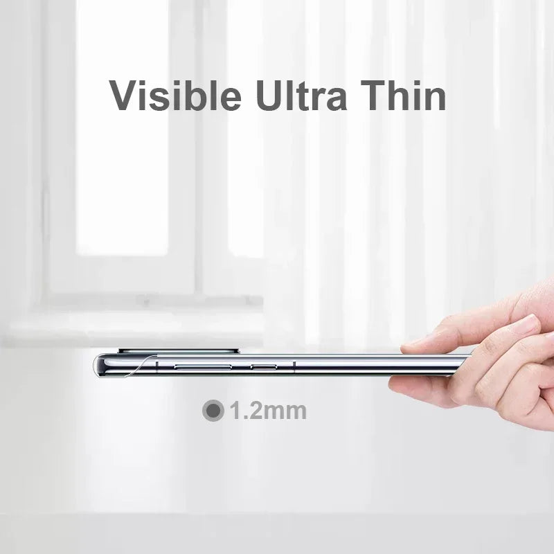 Slim Frameless Clear Phone Case For Samsung Galaxy S26 S25 S24 S23 S22 S21 S20 FE S10 S9 Note 20 Ultra 10 Plus Hard PC Cover