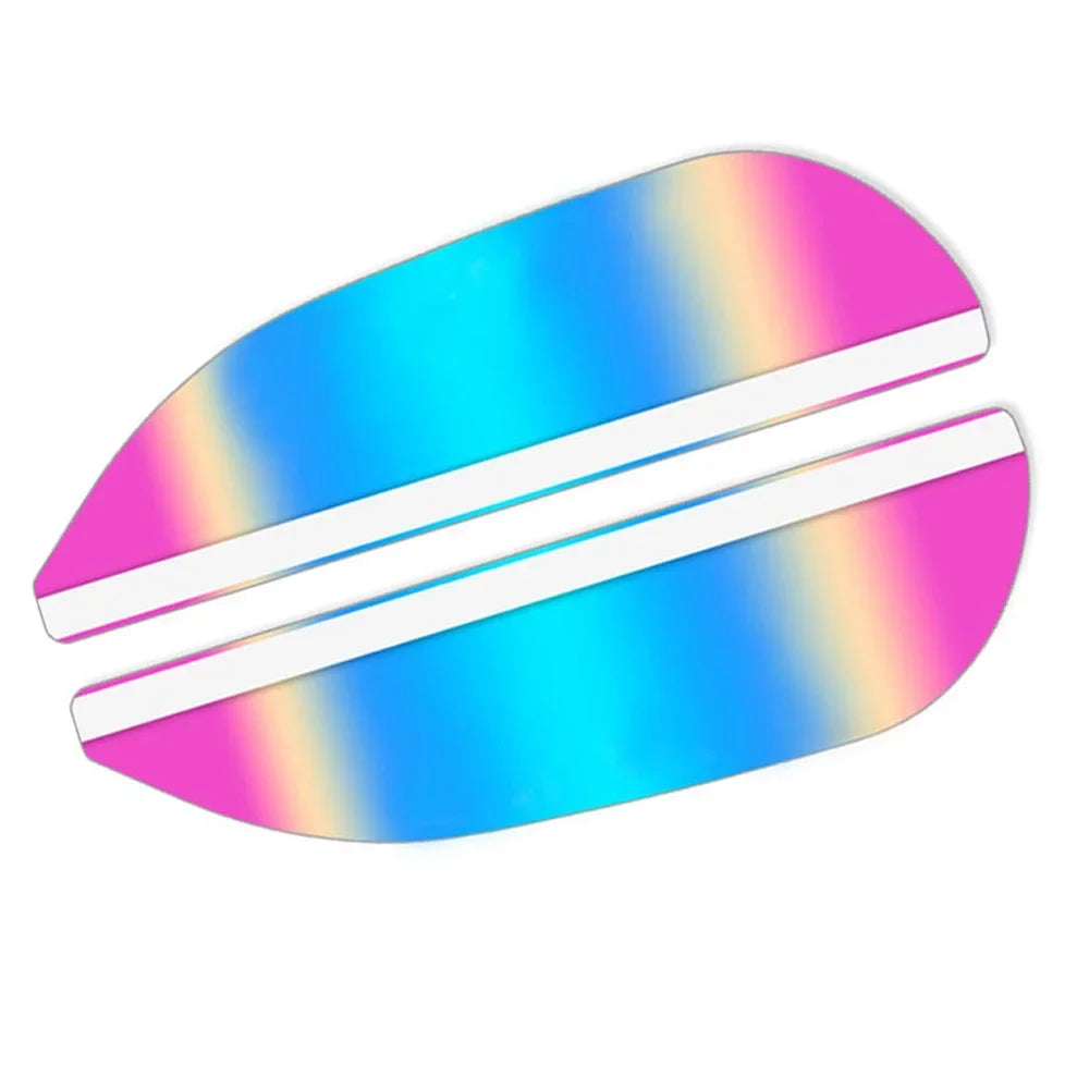 2Pcs Colorful Car Rearview Mirror Rain Eyebrow Best-selling Cars Rear View Mirrors Rainproof Snow Shield Cover Auto Accessories