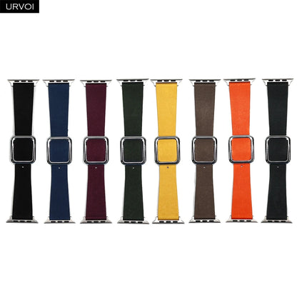 URVOI Finewoven Band for Apple Watch ultra 2 Series 10 9 8 7 6 Modern design buckle strap for iWatch magnetic closure wristband