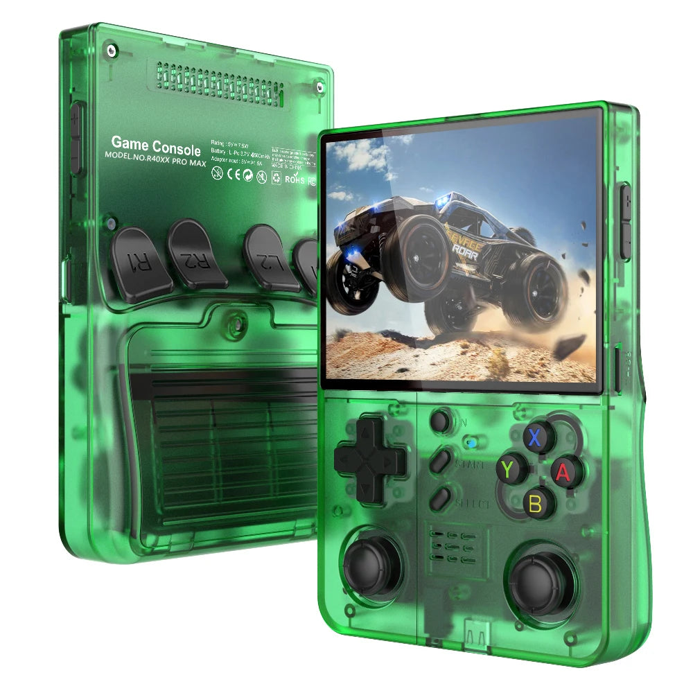BOYHOM R 40XXPROMAX Retro Handheld with ARKOS2.0, 4.2" HD IPS Screen, 4500mAh, WiFi - Portable Classic Gaming Best Gift