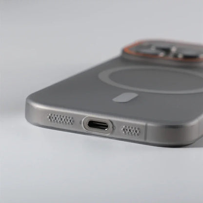 Ultra Thin Translucent Matte Case For iPhone 17 Pro Max Air 14 15Plus 16E 11 12 13 16 Pro For Magsafe Magnetic Protection Cover