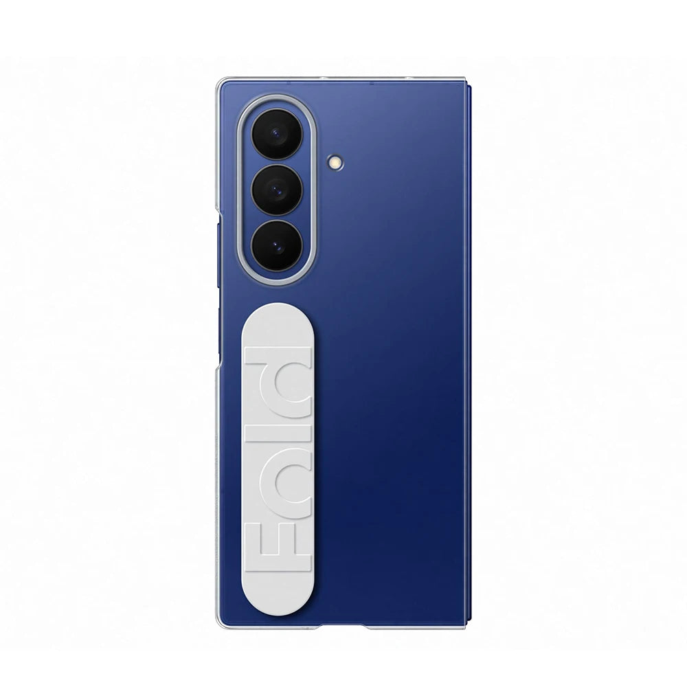 Original Genuine Samsung Galaxy Z Fold7 Clear Grip Case ZFold7 Clear Protective Case with Anti-Reflective Film EF-QF966