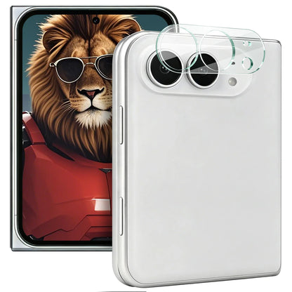 Camera Lens Glass For iPhone Duo Fold Protector Film HD Clear 9H Hardness Anti Fingerprint LS0003