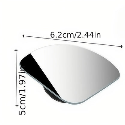 SEAMETAL 2PCS Upgrade Car Rearview Mirror Wide-angle Blind Spot Car Auxiliary Rearview Convex HD Mirrors for Car Accessories
