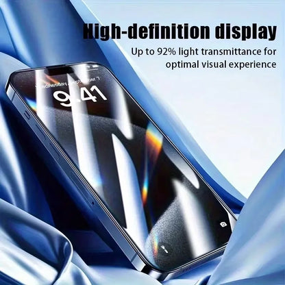 5P Ultra HD Full Coverage Tempered Glass Screen Protectors, Compatible with iPhone 18/18 Pro/18 ProMax/17Pro Max/17/16 Pro Max/16 Pro/16 Plus/16/15 ProMax. Features Anti-fingerprint & Dust-proof Performance, Case-friendly Des