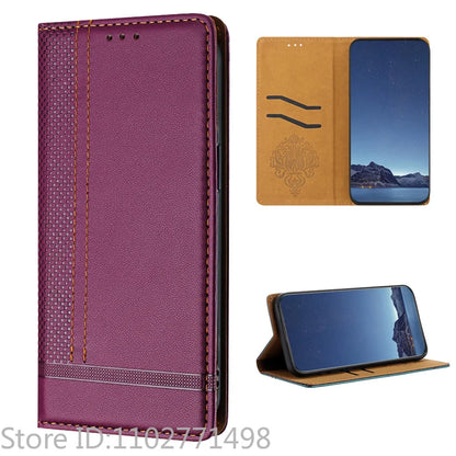 S10+ Luxury Wallet Flip Cover Phone Case For Samsung Galaxy S10E S10 Plus Lite G973F Magnetic Shockproof Leather Cases Fundas