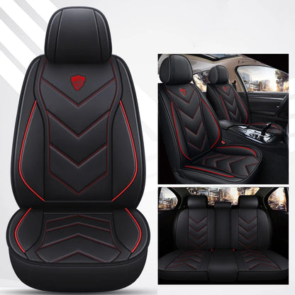 Leather Car Seat Covers For Fiat Toro Bravo Freemont 500 Argo Seat Leon Ibiza Arona BMW E39 Auto Interior Accesorios Waterproof