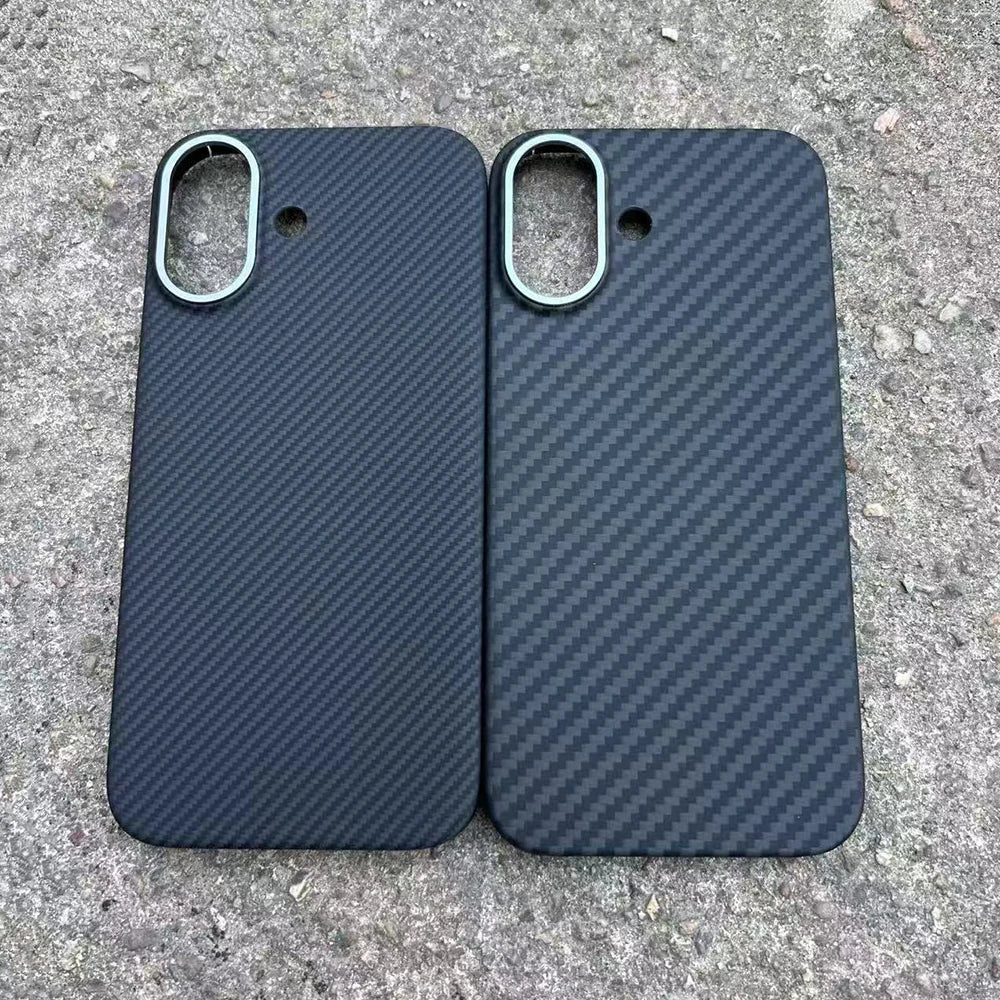 For Magsafe Magnetic Case For iPhone 17 Real Carbon Fiber Luxury Aramid Fiber Back Cover for iPhone 17 Carbon Case capa