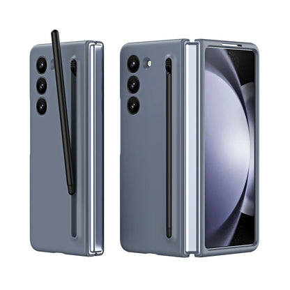 Skin Feel Purity Casing Samsung Z Fold6 Fold5 Fold4 Fold3 Candy Color Hard PC for Samsung Galaxy Z Fold 5 Protection Case