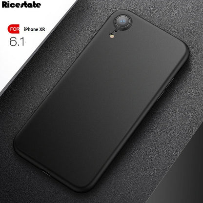 Ultra thin Matte Phone case For iphone iphone XR X R Rubber back cover For iphone X XR XS Max PP Hard Cases