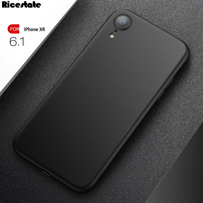 Ultra thin Matte Phone case For iphone iphone XR X R Rubber back cover For iphone X XR XS Max PP Hard Cases