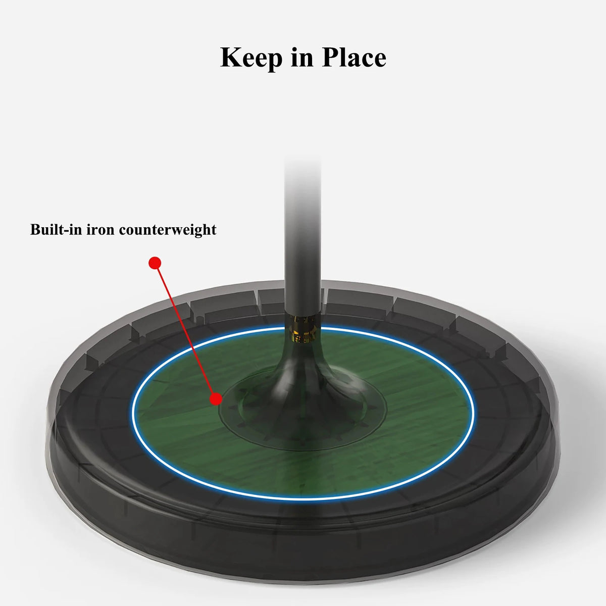 Headphone Stand Desk Headset Holder Universal Headphone Support Aluminium Alloy ABS Material Weighted Base Black White Stand