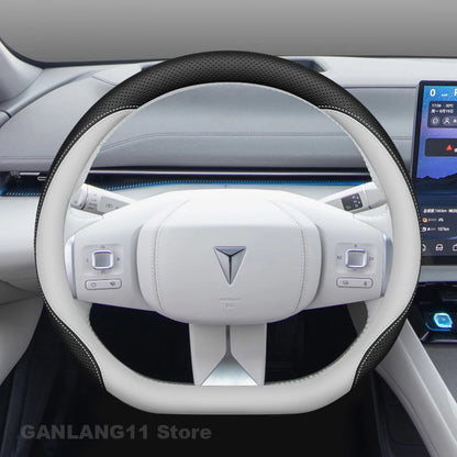 New luxury suitable for Changan Deepal 37-38cm Sporty steering wheel cover DEEPAL S07 S05 L07 G318 Car Interior Accessories