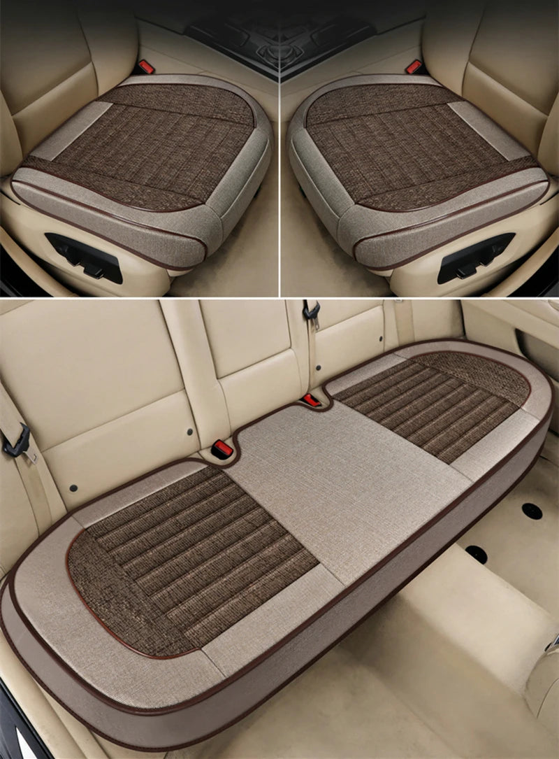 Car Seat Cushion Car Seat Protector Four Seasons Universal Car Seat Cushion Car Front Car Shape Interior Accessories Seat Cover