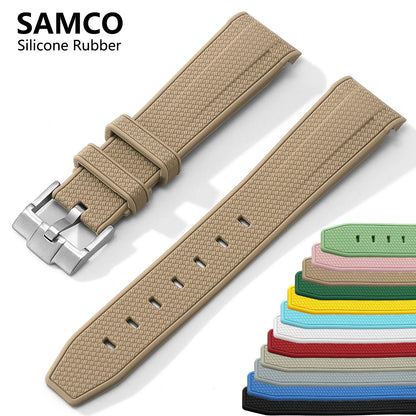 Silicone Strap for MoonSwatch Watch 20mm Rubber Replacement Band for Omega X Swatch Speedmaster Watch Bands