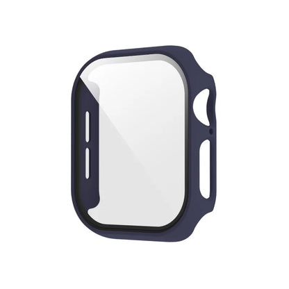 Tempered Glass+Case for Apple Watch Ultra 4 3 2 49 45 41 40 44 42 46mm PC Bumper Protector cover For iWatch 12 11 10 SE 9 8 7 6