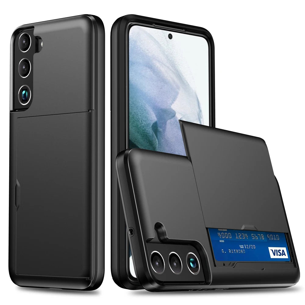 Wallet Cover For Samsung Galaxy S22 S20 S21 FE S10 Plus Case With Card Holder Shell For Galaxy S10e S22+ S21+ S22 Ultra 5G Funda