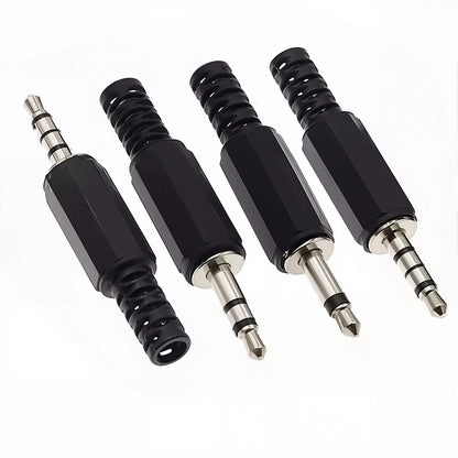 5/20PCS 3.5mm Audio Male Plug 3.5 Jack 2/3/4 Sections Connector for Microphone Headphone Audio Plug