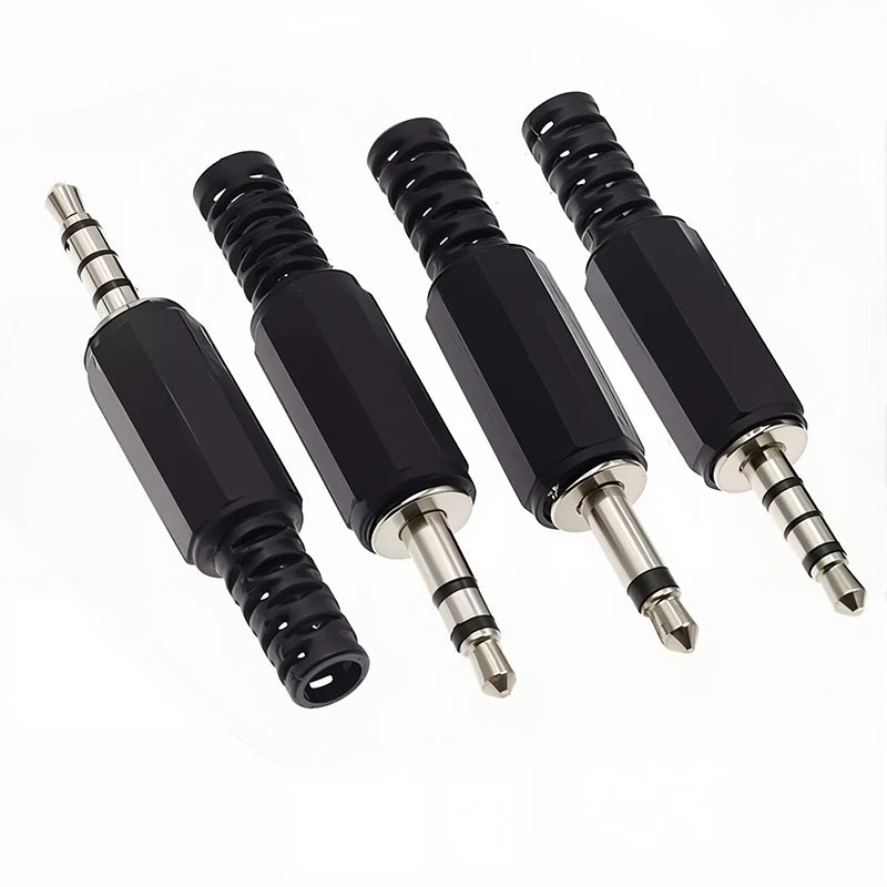 5/20PCS 3.5mm Audio Male Plug 3.5 Jack 2/3/4 Sections Connector for Microphone Headphone Audio Plug