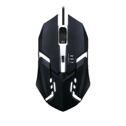 USB RGB Breathing Light Effect Gaming Mouse Wired Mouse Mice Professional Optical Wired Mouse For Computer Laptop PC Home Office