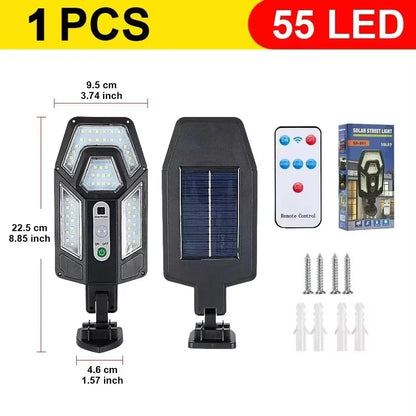Newest Solar LED Light 300000LM Outdoor Solar Lamp Of Motion Sensor 4 Mode Waterproof IP65 Solar Garden Light Street Yard Lanter
