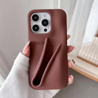 Autumn Ribbon Toast Raspberry Espresso Vanilla Lip Gloss Case For iPhone 17 16E 16 12 13 14 15 11 Pro Max Plus Phone Cover