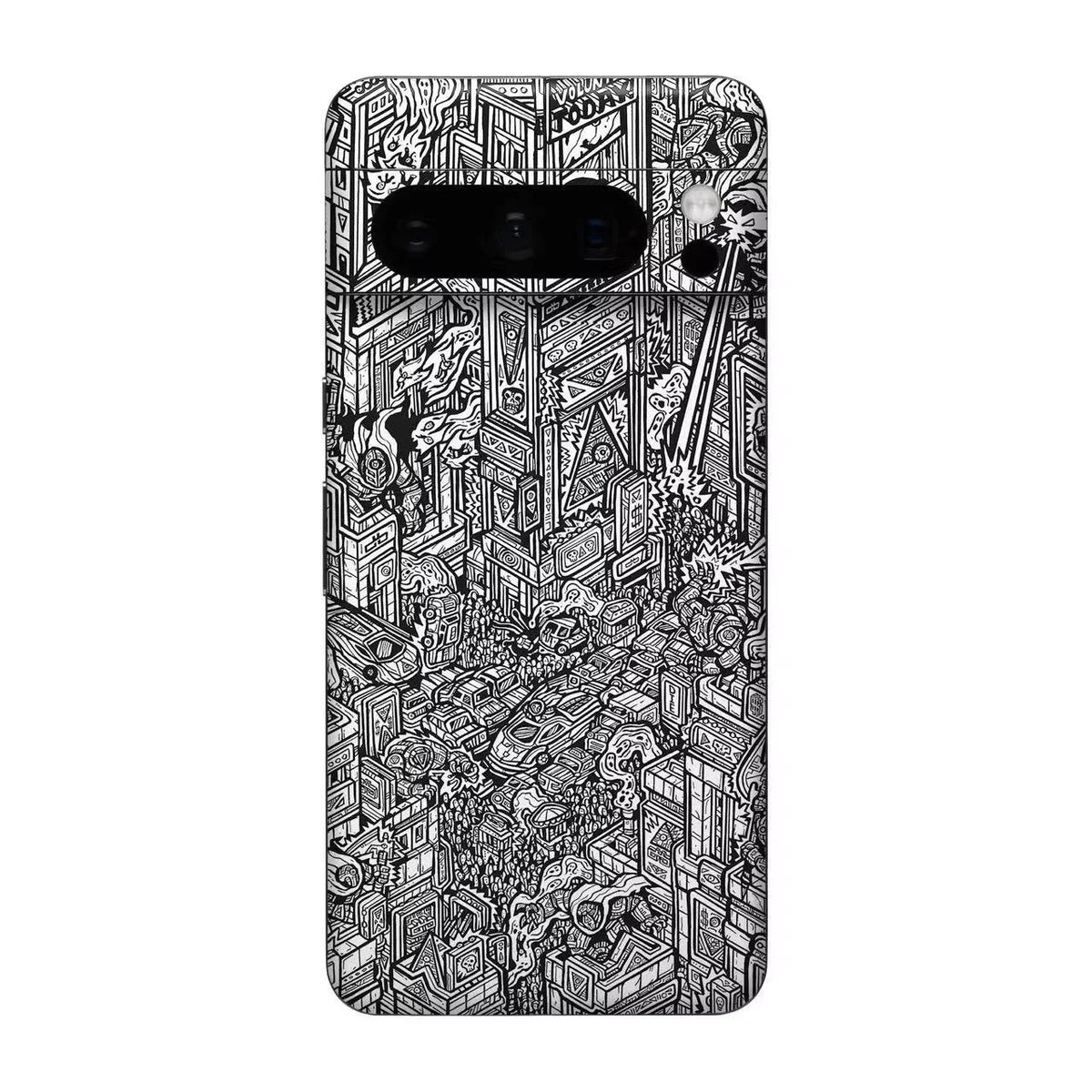 Decal Skin Wrap  for Google Pixel 10 9 8 7 Pro 6 6pro Back Screen Protector Film Cover Case Macaroon Wrap Matte Sticker