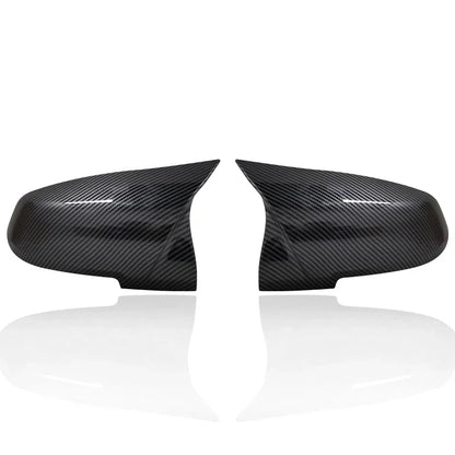 For BMW 1 2 3 4 Series F20 F30 F31 F32 F34 F36 E84 2014 -2018 1Pair Side Rearview Wing Mirror Cover Caps ABS Gloss Black