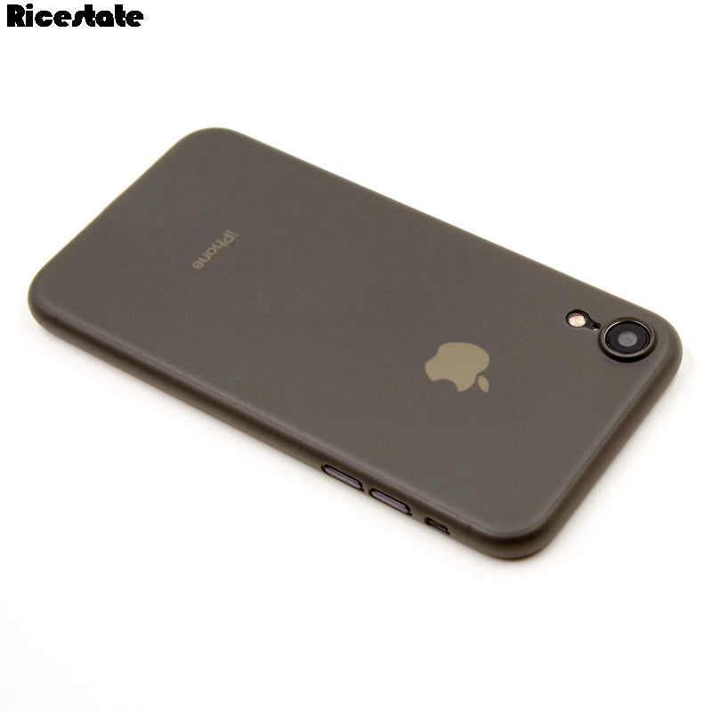 Ultra thin Matte Phone case For iphone iphone XR X R Rubber back cover For iphone X XR XS Max PP Hard Cases