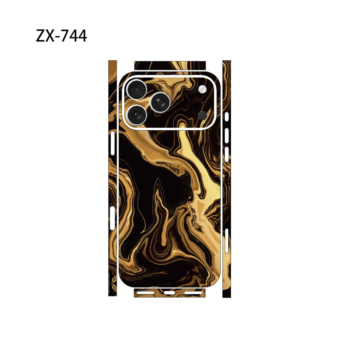 Oscar Skin Wrap Decal Vinyl Sticker for iPhone Pro Max Back Film Compatible with iPhone 17/16/15/14/13 Pro Models