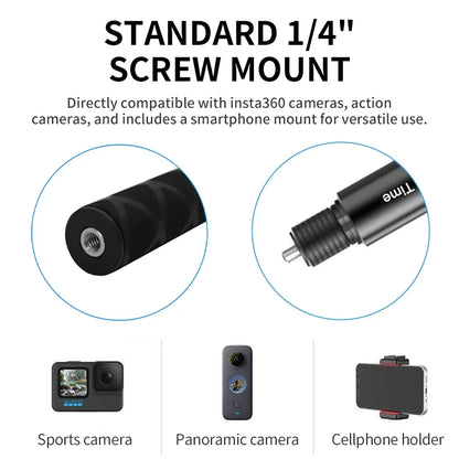 For Insta360 Invisible Selfie Stick Bullet Time Bundle Handle for Insta 360 X6 X5 X4 GO 3S Ace Pro GO 3 x3 Stick Accessories