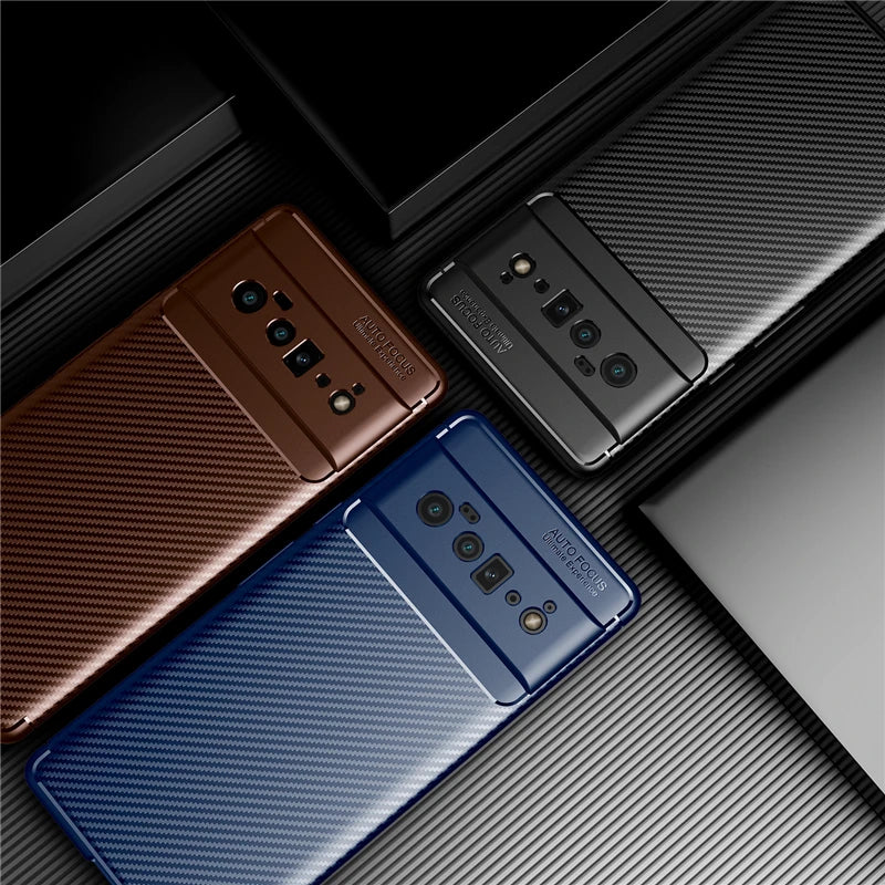 Carbon Fiber Cover For Google Pixel 6 Pro Case Silicone Funda Google Pixel 6 Pro Ultra Thin Case For Google Pixel 6 Pro 6.67inch