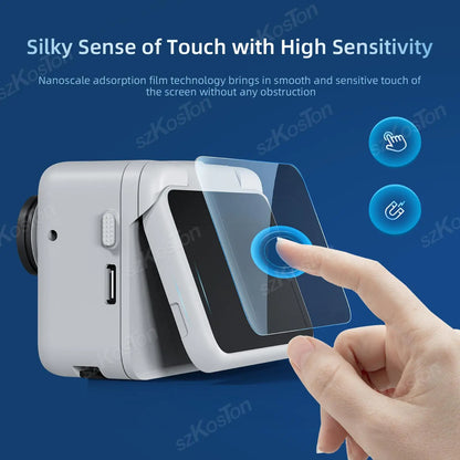 For Insta360 GO 3S Screen Protector Lens Protective Film Scratch Resistant Tempered Glass for Insta 360 GO3S Camera Accessories