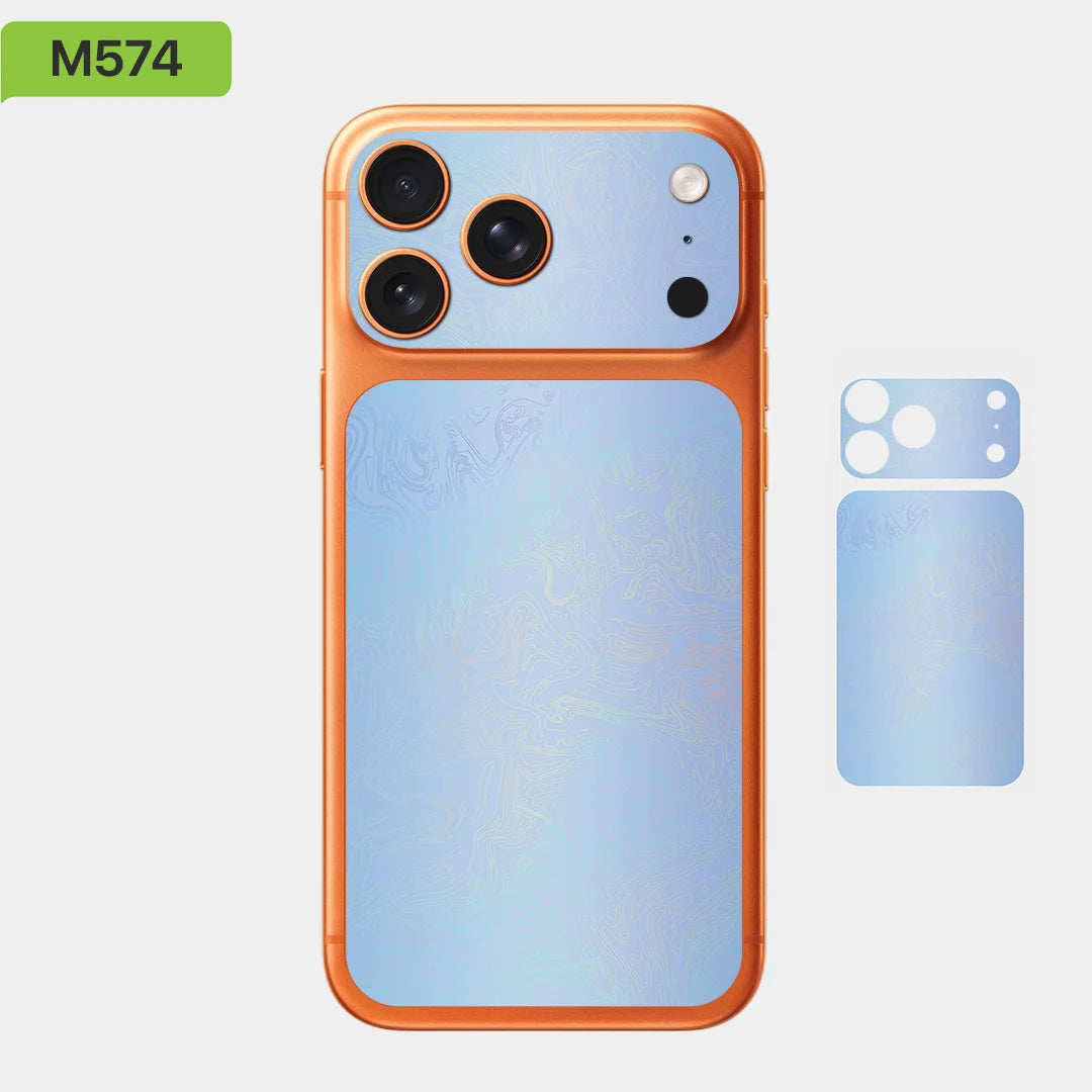 For Apple iPhone 17 Pro 17 Pro Max Full Back Cover Decal Wrap Skin Colorful Rear Protective Sticker Film