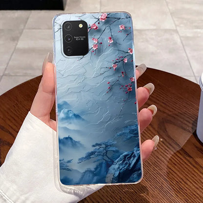 Casing For Samsung S10 Lite Case G770F Aesthetic Cute Cat Fashion Transparent Back Cover For Samsung Galaxy S10 Lite Phone Case