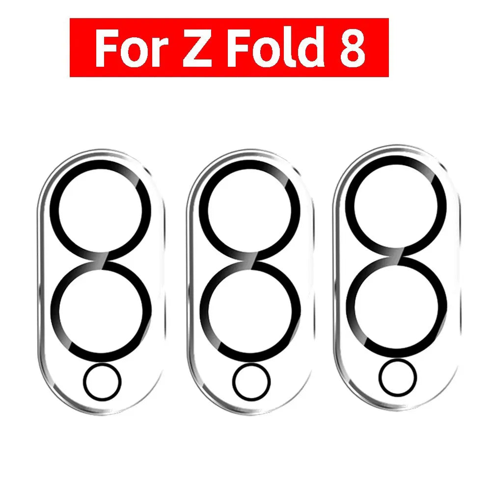 5-1Pcs Tempered Glass Camera Lens Film for Samsung Galaxy Z Fold 8 9H Anti-scratch Protective Film for Z Fold 8 Ultra Lens Film