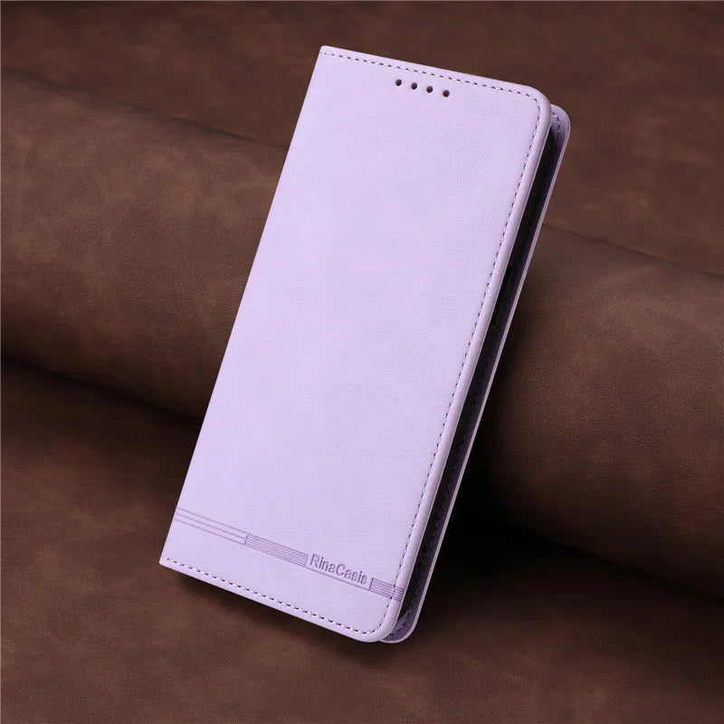 Leather Retro Anti-theft Wallet Flip Case For Samsung Galaxy Note 20 Ultra 10 Lite Note10 Plus 8 9 Cover Magnetic Hasp Card slot