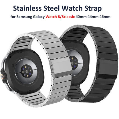 Luxury Metal Band for Samsung Galaxy Watch8 40/44mm Magnetic Buckle Strap for Galaxy Watch 8Classic 46mm Wristband Bracelet