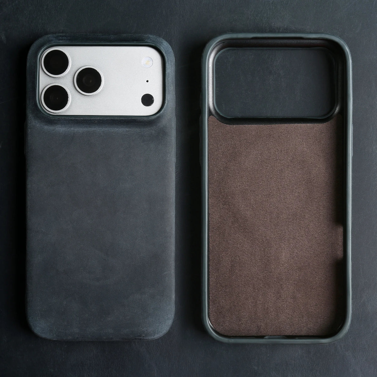 Crazy Horse Pattern Genuine Leather Case For iphone 17 Pro Max Air 16e 16 15 14 Plus 13 12 Mini 11 XR XS Max 7 8 Back Cover Case