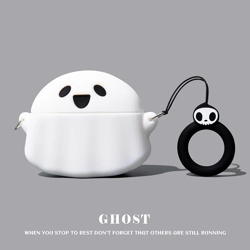 3D Silicone Earphone Case for Airpods 4 2024 Cute Cartoon Headphone Charging Box Cover for Airpods Pro 2 Case for Airpods 1 2 3