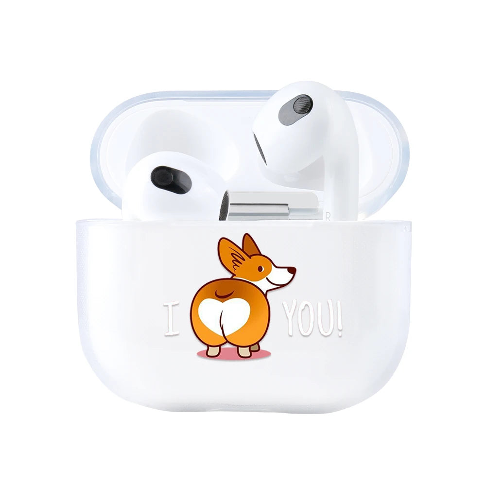 Cute Cartoon Pattern Earphone Case for Airpods 4th 3rd 2 Pro 3 2 Shockproof Cover for Airpod 2 3 1 Protective Accessorie Shell