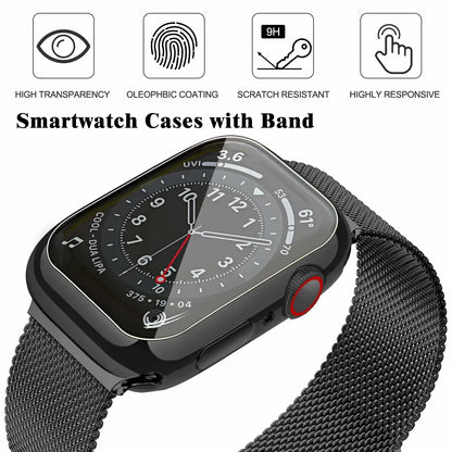 Milanese loop strap For Apple Watch band 11 46mm 44mm 40mm 41mm 42mm 45mm bracelet iwatch series 10 8 7 6 5 4 SE 9 Ultra 3 49mm