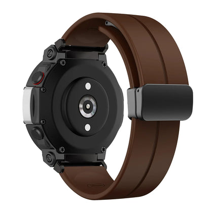 Magnetic Silicone Watch Band For Huami Amazfit T-Rex2 Strap Bracelet Replacement Wristband For Amazfit T Rex 2/3 Sport Watchband