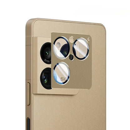 For Sony Xperia 1 VIII 8th Metal Camera Bezel Protector For Sony Xperia1-VIII Camshield Armor Lens Glass Film Cover Sticker
