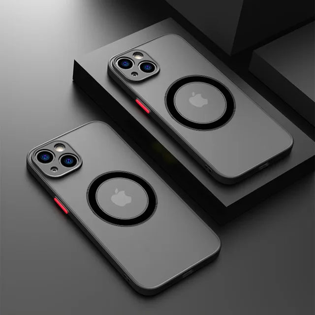 For Magsafe Magnetic Cover For iPhone 14 13 16 15 Pro Max Mini XS XR 14 Plus Shockproof Charging Case on iphone 14 Pro Max Cases